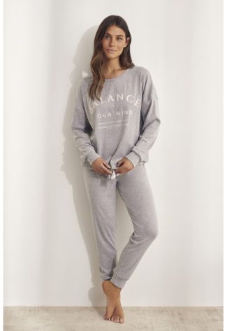 [SELMARK] PIJAMA PANTALON 2P P4173