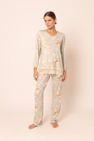 [MARI M] PIJAMA PANTALÓN 2P 36589